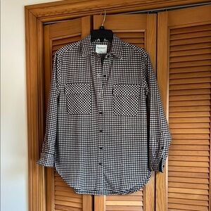 Abercrombie Oversized Checkered Flannel Shirt